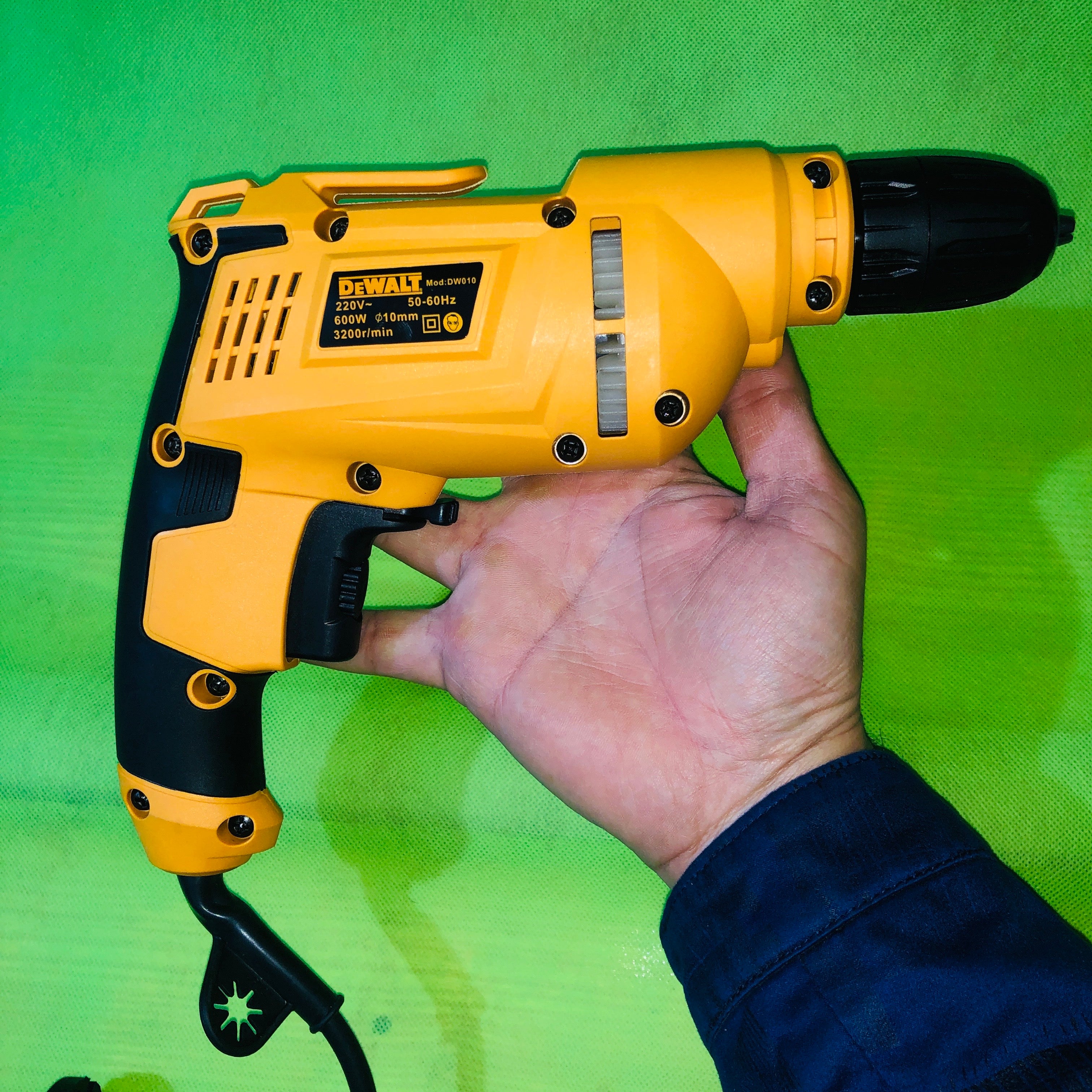 Electric Drill Machine Drilling Machine With Reverse Function Slow Fast Speed Electric Screw Driver Function Electric Air Blower Toolkit Hand Tools With - Pure 100% Copper 1 Year warranty