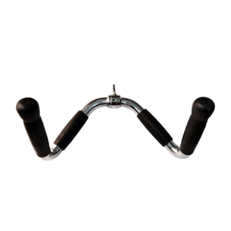 Multi Lat Pulldown Bar for Home Gym – Exercise Bar with Rubber Ergo Grips | Strength Training Equipment