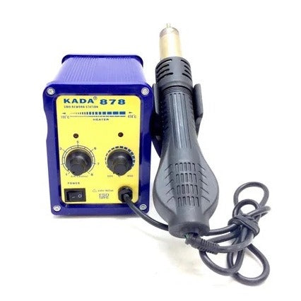 KADA 878D+ SMD Rework Station with Hot Air Gun and Solder Iron