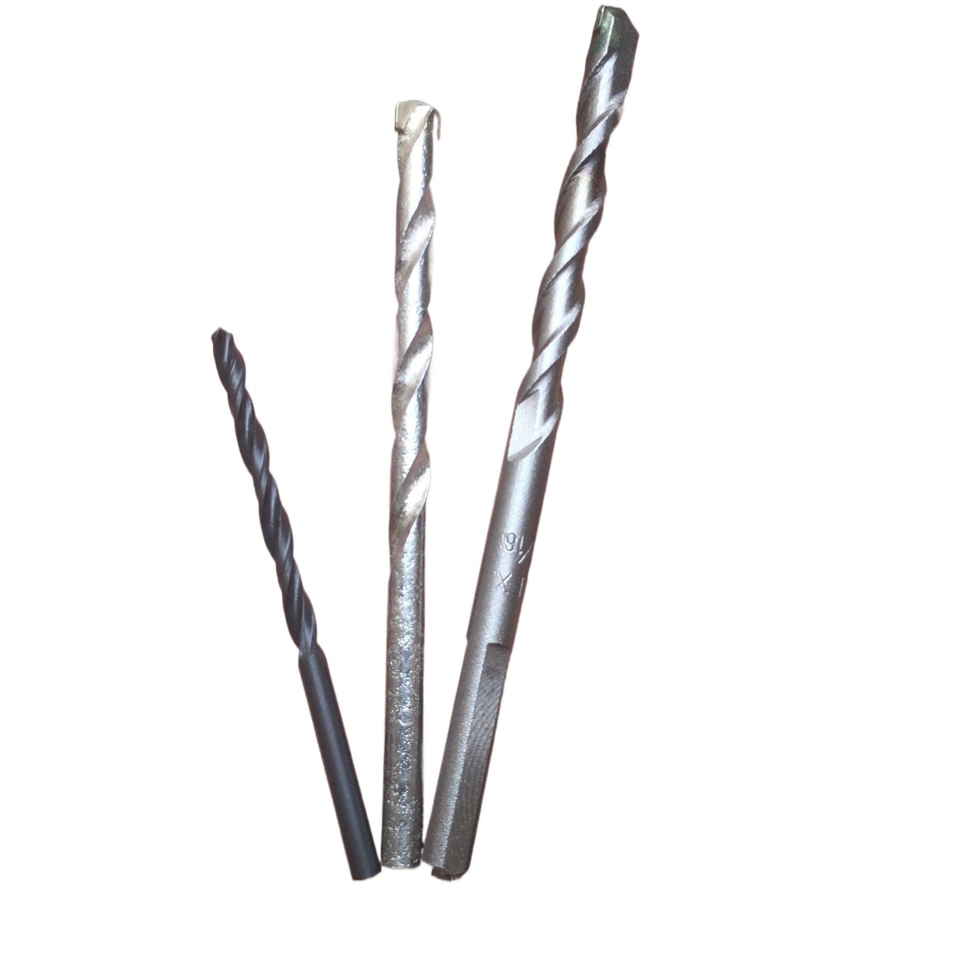 3 Drilling Bits for Electric Drill Machine for Drilling in Wall, Iron, Wood Electric Drill Machine tools Hand Drill Impact Hammer Drill bits Drill Verma Drill Machine Berma tools