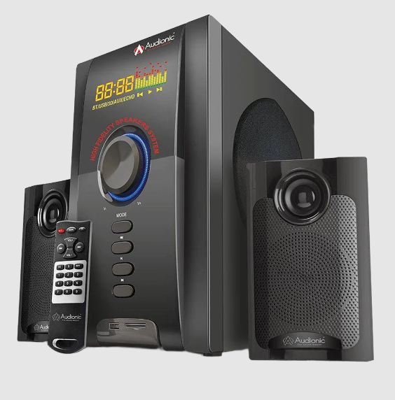 2.1 CHANNEL SPEAKERS MAX 550 BT PLUS PLUS WOOFER SOUND SYSTEM