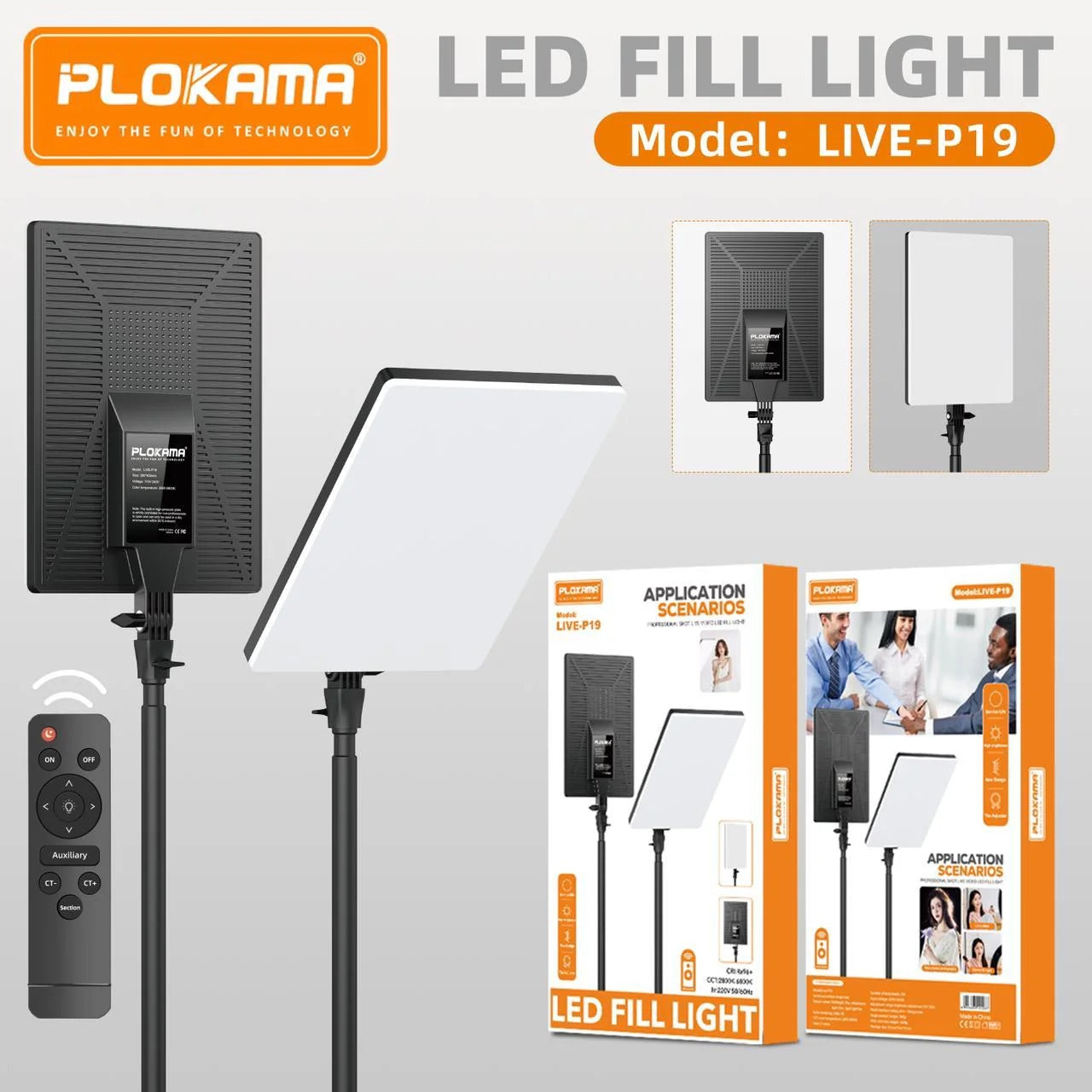 LIVE-11 LED Video Light for Live Streaming, With or Without Stand  TikTok, YouTube, and Photography | Dimmable Ring Light with Adjustable Brightness & Tripod Stand | USB Powered Portable Studio Light for Mobile Phone & Camera Tiktok Studio