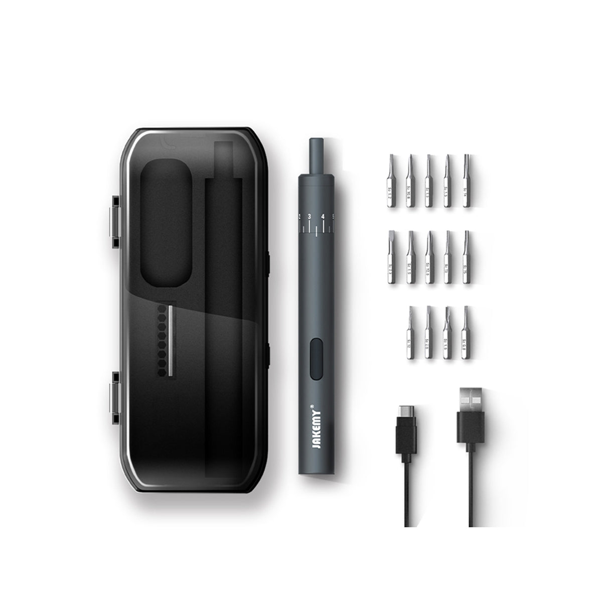 JAKEMY JM-Y02 14-in-1 Electric Screwdrivers Set