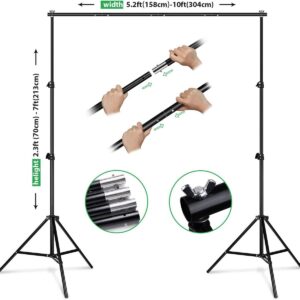 Frame Stands for Chroma Key Studio Backdrop Video Backdrop Background Removing Sheet's Stand