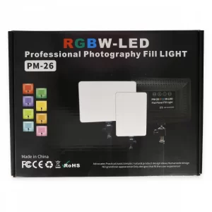 RGBW-LED Professional Photography Fill Light PM-26