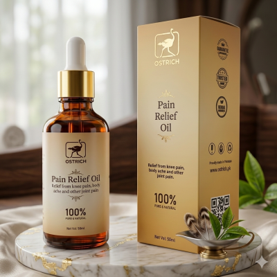 Ostrich Oil Pain Relief Oil Relief from knee pain,...